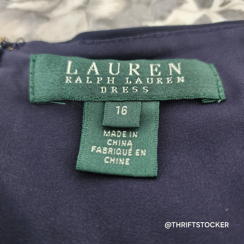 Lauren Ralph Lauren Blue Dress - Picture 7 of 8